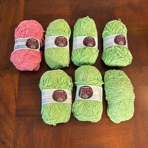 Bernat Washable 7 Skeins Cott'nSilk Cotton and Silk Knitting Yarn